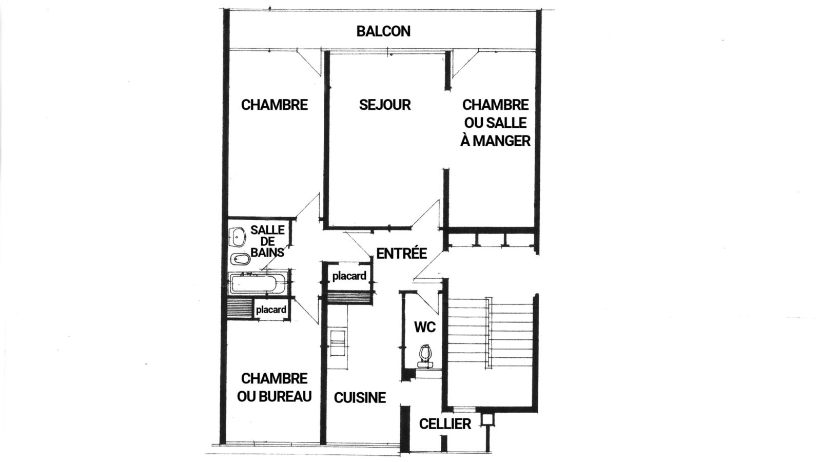Appt M 0172 4 Pieces Saint Michel 01